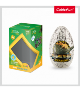 Puzzle 3D Stegosaurus, 63 Piese