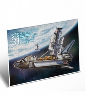 Puzzle 3D NASA - Hubble Space Telescope, 1000 Piese