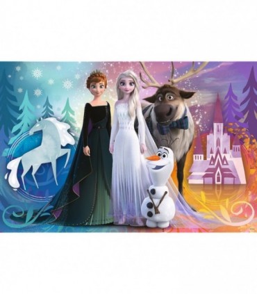 Puzzle Disney Frozen 2 - Regatul Inghetat, 3-In-1, 24 Piese