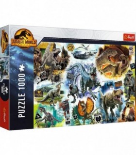 Puzzle  Jurassic World - Pe Urmele Dinozaurilor, 1000 Piese