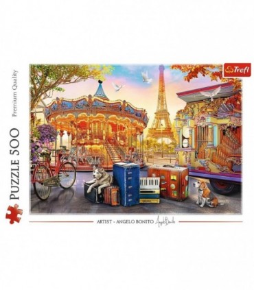 Puzzle Sarbatoare In Paris, 500 Piese