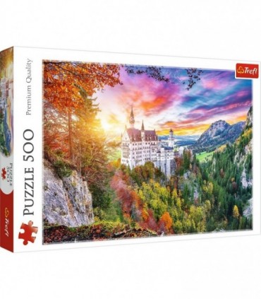 Puzzle - Castelul Neuschwanstein, 500 Piese