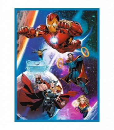 Puzzle Avengers, 2-In-1, Eroii In Actiune, 24/30/48 Piese