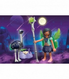 Moon Fairy Cu Animalut De Suflet