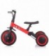 Tricicleta si bicicleta Chipolino Smarty 2 in 1 red