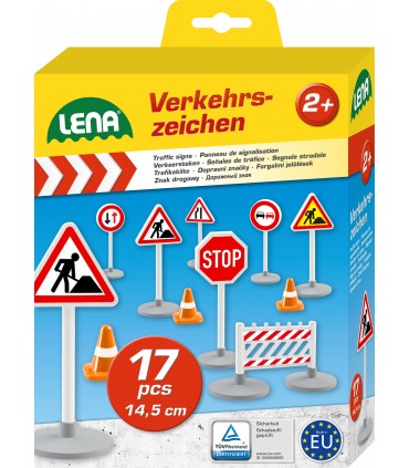 Semne De Circulatie, 17 Piese Cu Stickere