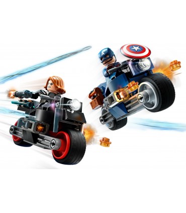 Motocicletele lui Black Widow si Captain America