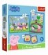 Puzzle Peppa Pig, 2-In-1, Momentele Fericite, 24/30/48 Piese