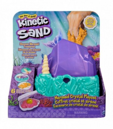 Kinetic Sand Set Mermaid Crystal