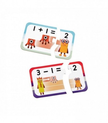 Puzzle - Adunari si scaderi 1-10 - Numberblocks