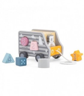 Jucarie De Tras Sortator Forme Geometrice Camion Polarb