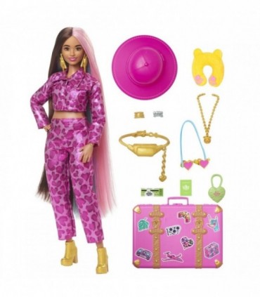 Papusa Barbie Bruneta In Safari
