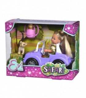 Evi Love Set Papusa Evi Si Vehicul Safari