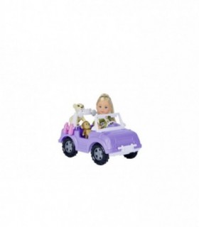 Evi Love Set Papusa Evi Si Vehicul Safari