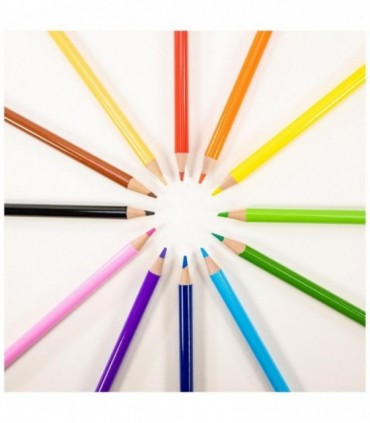 Set 12 creioane de colorat