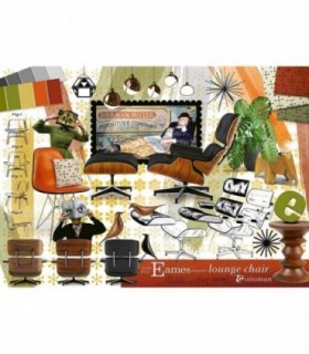 Puzzle Eames Design Clasic, 1000 Piese