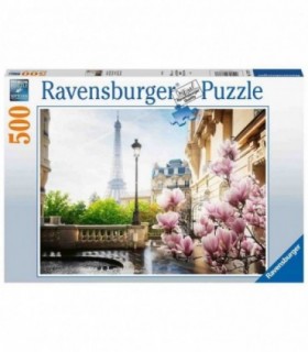 Puzzle Primavara In Paris, 500 Piese