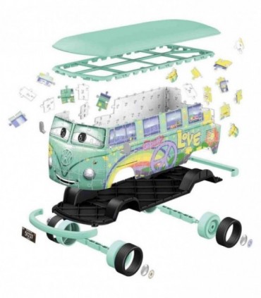 Puzzle 3D Volkswagen T1, 162 Piese