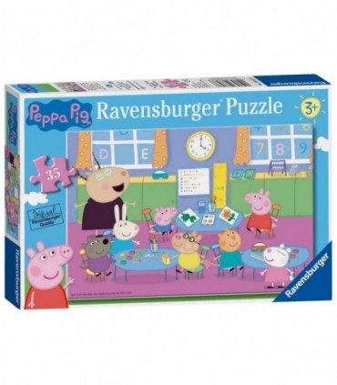 Puzzle Peppa Pig La Scoala, 35 Piese