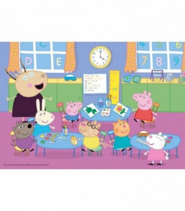 Puzzle Peppa Pig La Scoala, 35 Piese