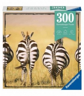 Puzzle Zebre In Savana, 300 Piese