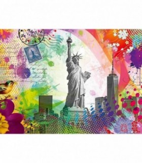 Puzzle Carte Postala New York, 500 Piese