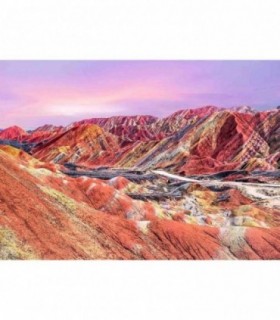 Puzzle Munti Curcubeu, 1000 Piese