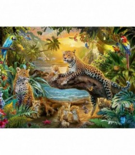 Puzzle Animale In Savana, 1500 Piese