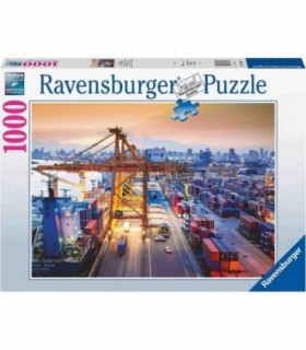 Puzzle Portul Din Hamburg, 1000 Piese