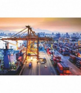 Puzzle Portul Din Hamburg, 1000 Piese