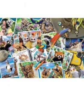 Puzzle Jurnalul De Calatorie Al Animalelor, 1000 Piese