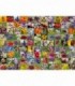 Puzzle Colaj Cu Albine Si Flori, 1000 Piese
