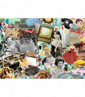 Puzzle Anii 50, 1000 Piese