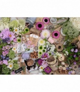 Puzzle Pentru Iubitorii De Flori, 1000 Piese