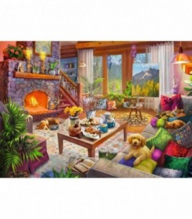 Puzzle Cabana Cozy, 1000 Piese