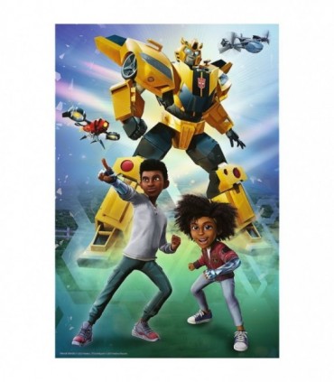Puzzle Transformers - Echipa Magnifica, 100 Piese