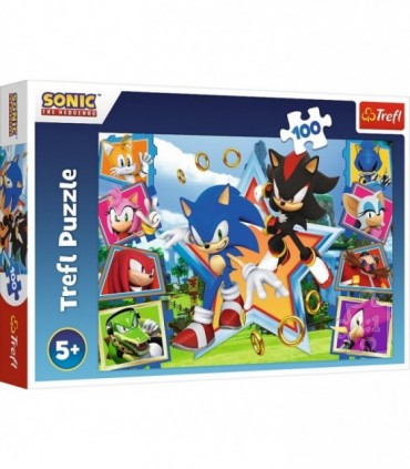 Puzzle Sonic - Minunata Lume A Lui Sonic, 100 Piese