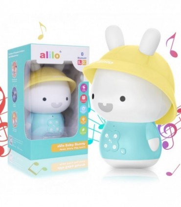 Alilo Baby Bunny - Iepuras Interactiv Cu Povesti Si Cantece, Albastru, RO/EN