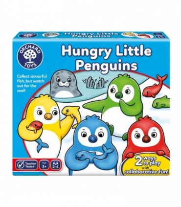 Pinguini Mici Si Flamanzi Hungry Little Penguins