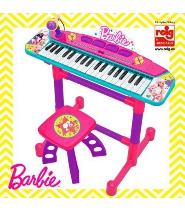 Keyboard Cu Microfon Si Scaunel Barbie