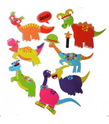 Stickere Dinozauri - Set De Joaca Pentru Baie
