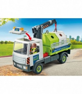 Camion De Reciclare Sticla Cu Container