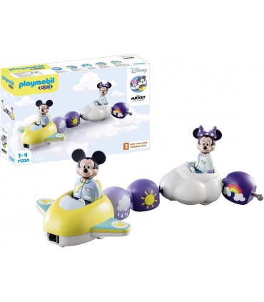 Zborul Lui Mickey Si Minnie Printre Nori