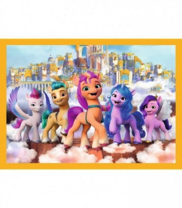 Puzzle 4-in-1 My Little Pony - Sa Cunoastem Poneii, 35/48/54/70 Piese