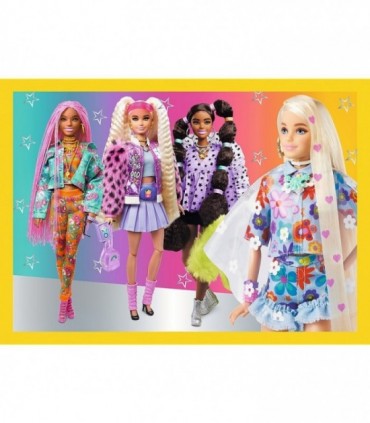 Puzzle 4-in-1 Barbie - Minunata Lume, 35/48/54/70 Piese