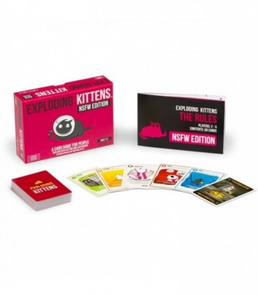 Exploding Kittens pentru Adulti (Pink Edition RO)