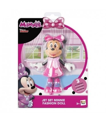 Disney Minnie Mickey - Papusa fashion, Calatorie distractiva si eleganta