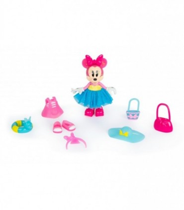 Disney Minnie Mickey - Papusa cu accesorii Fluffy