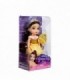 Disney Princess - Papusa cu sclipici si pieptene, 15 cm