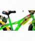 Bicicleta copii Dino Bikes 16' Testoasele Ninja